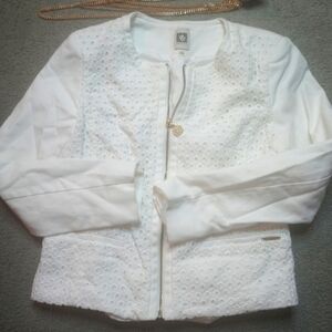 Anne Klein size small beautiful pattern dressy jacket